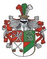 Arms (crest) of the Corporation Livonia Dorpat (Tartu)