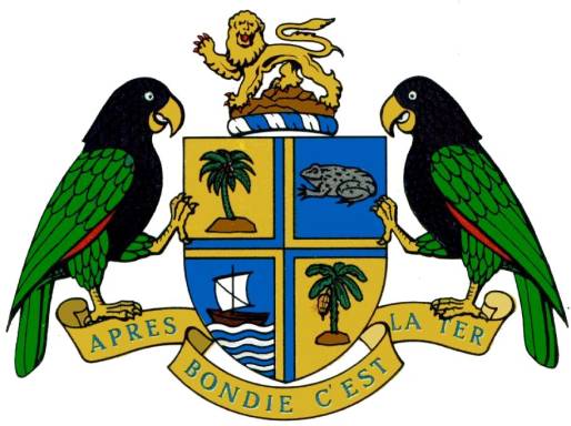 Coat of arms (crest) of National Arms of Dominica