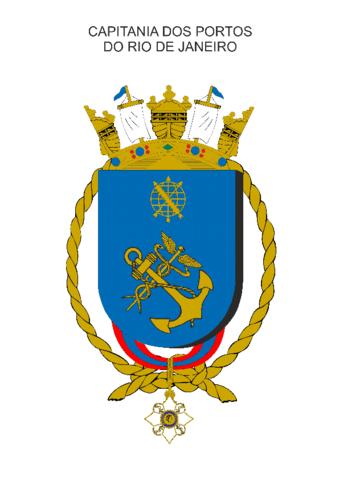 Coat of arms (crest) of the Harbour Captain of Rio de Janeiro, Brazilian Navy