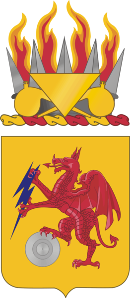 Coat of arms (crest) of 2nd Chemical Battalion, US Army