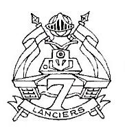 Coat of arms (crest) of the 7th Lancers Regiment, Belgian Army