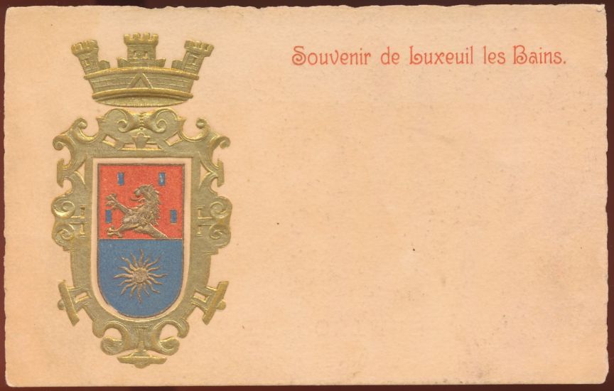 Blason de Luxeuil-les-Bains/Coat of arms (crest) of {{PAGENAME