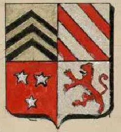 Arms (crest) of Louis-Hercule de Lévis de Ventadour