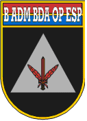 Coat of arms (crest) of the Administrative Base of the Special Forces Command, Brazilian Army