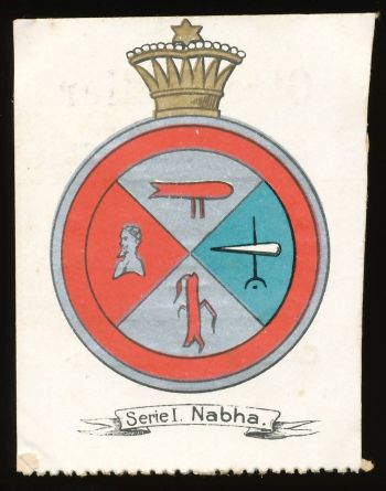 Coat of arms (crest) of Nabha (State)