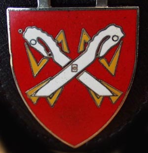 Coat of arms (crest) of the Signal Battalion 3, German Army