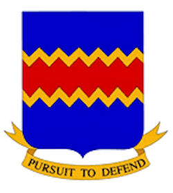 Coat of arms (crest) of the 55th Fighter Group, USAAF