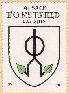 Blason de Forstfeld