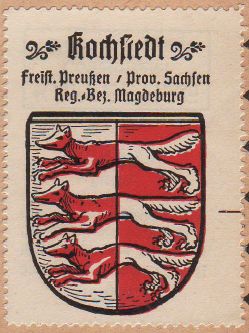 Wappen von Cochstedt