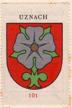 Wappen von/Blason de Uznach