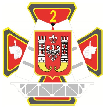 Arms of 2nd Inowrocław Engineer Regiment Gen. Jakub Jasiński, Polish Army