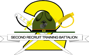 Coat of arms (crest) of the 2nd Recruit Training Battalion, USMC