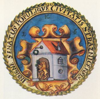 Coat of arms (crest) of Strážnice (Hodonín)