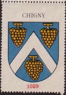 Wappen von/Blason de Chigny