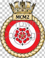 Coat of arms (crest) of the Mine Countermeasures Squadron 2, Royal Navy