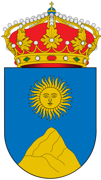Escudo de Montehermoso/Arms (crest) of Montehermoso