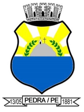 Brasão de Pedra (Pernambuco)/Arms (crest) of Pedra (Pernambuco)