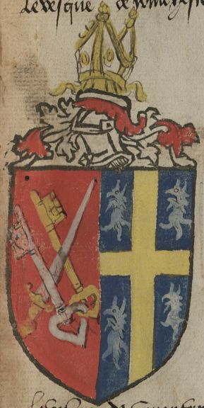 Arms (crest) of Stephen Gardiner