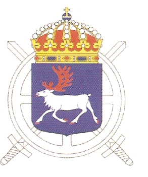 Coat of arms (crest) of the 3rd Train Regiment Norrland Train Regiment, Swedish Army