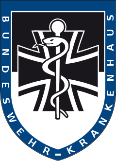 Coat of arms (crest) of the Bundeswehr Hospital Ulm, Germany