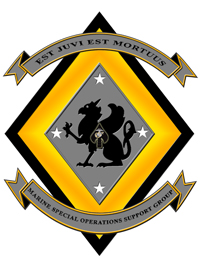 Coat of arms (crest) of the Marine Special Operations Support Group, USMC