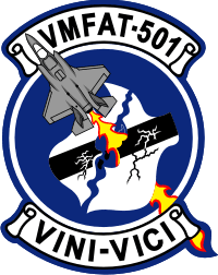 Coat of arms (crest) of VMFAT-501 Warlords, USMC
