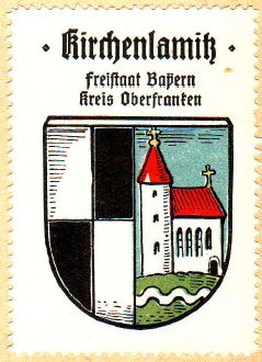 Wappen von Kirchenlamitz/Coat of arms (crest) of Kirchenlamitz