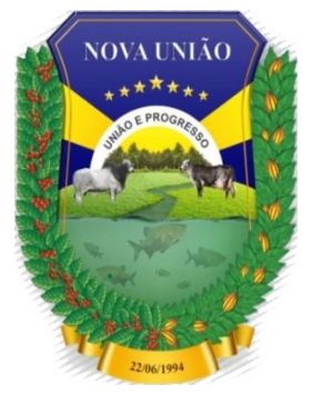 Brasão de Nova União (Rondônia)/Arms (crest) of Nova União (Rondônia)