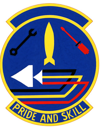 Coat of arms (crest) of the 388th Aircraft Generation Squadron, US Air Force