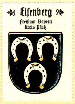 Wappen von Eisenberg (Pfalz)