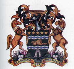 Arms (crest) of Surrey (British Columbia)