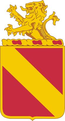 Coat of arms (crest) of 35th Field Artillery Regiment, US Army