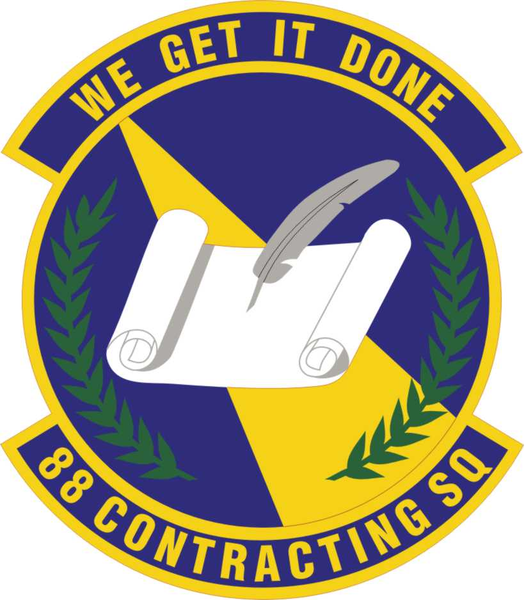 File:88th Contracting Squadron, US Air Force.png