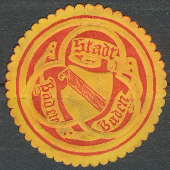 Seal of Baden-Baden