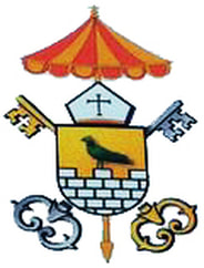 Arms (crest) of Basilica of the Sorrowful Mother of God, Stična