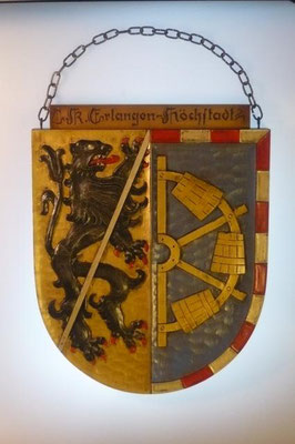 Wappen von Erlangen-Höchstadt/Coat of arms (crest) of Erlangen-Höchstadt