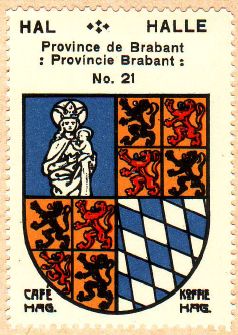 Wapen van/Blason de Halle (Vlaams-Brabant)