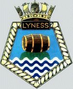 Coat of arms (crest) of the RFA Lyness, United Kingdom