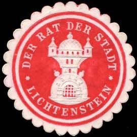 Seal of Lichtenstein (Sachsen)