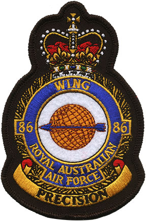 Coat of arms (crest) of the No 86 Wing, Royal Australian Air Force