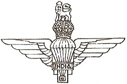 Arms of The Parachute Regiment, Indian Army