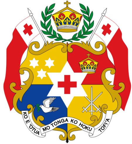 Coat of arms (crest) of National Arms of Tonga