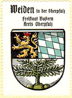 Wappen von Weiden in der Oberpfalz