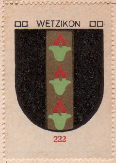 Wappen von/Blason de Wetzikon (Zürich)