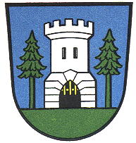 Wappen von Burgau (Günzburg)/Arms (crest) of Burgau (Günzburg)