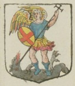 Arms (crest) of Grain measurers in Valenciennes