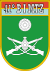 Coat of arms (crest) of the 41st Motorized Infantry Battalion, Brazilian Army