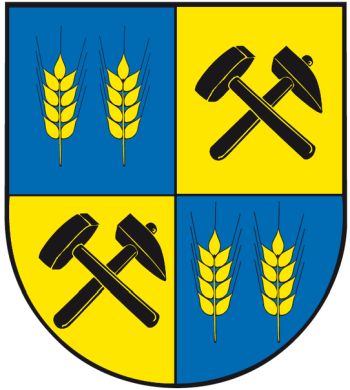 Wappen von Gröbern (Muldestausee)