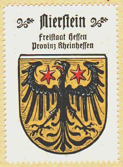Wappen von Nierstein/Coat of arms (crest) of Nierstein
