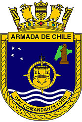 Blason de Ocean Patrol Vessel Comandante Toro (OPV-82), Chilean Navy/Arms (crest) of Ocean Patrol Vessel Comandante Toro (OPV-82), Chilean Navy
